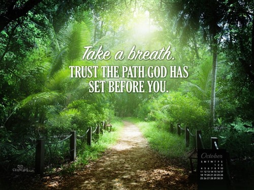 October 2015 - Trust God's Path