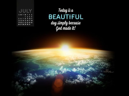 July 2015 - Beautiful Day