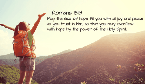 May God fill ALL of you with joy on this wonderful day! - Romans 15:13