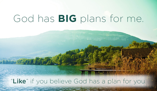 He has big plans for me, and He has big plans for YOU TOO!