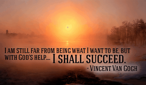 What do you need help with to succeed? God's There.