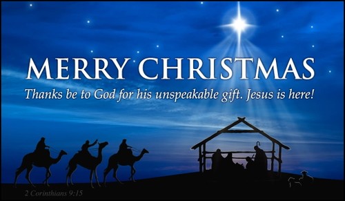 Merry Christmas - Unspeakable Gift