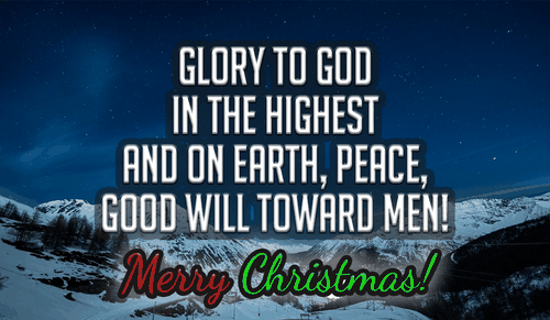 I hope you have a wonderful Christmas! Share the good will with someone today!