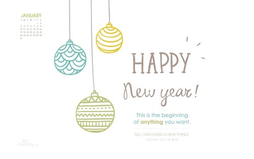 January 2016 - Happy New Year