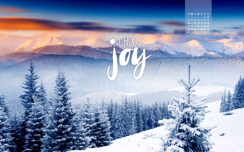 January 2016 - Choose Joy