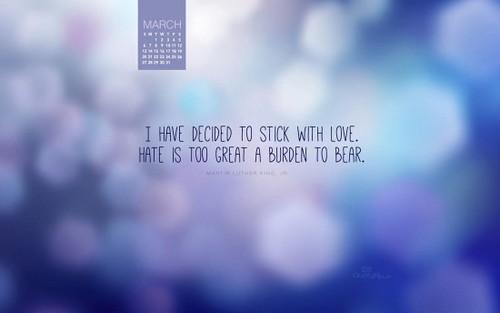 March 2016 - Stick With Love