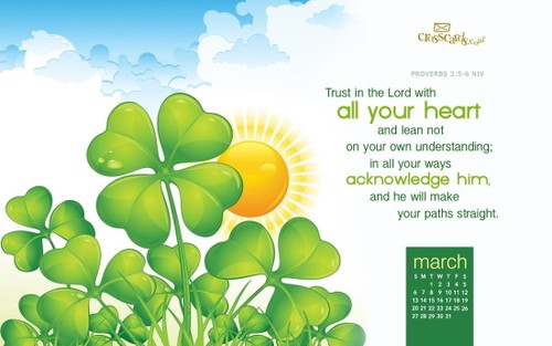 March 2016 - Trust in the Lord