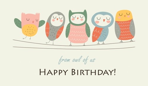 Happy Birthday from Owl of Us