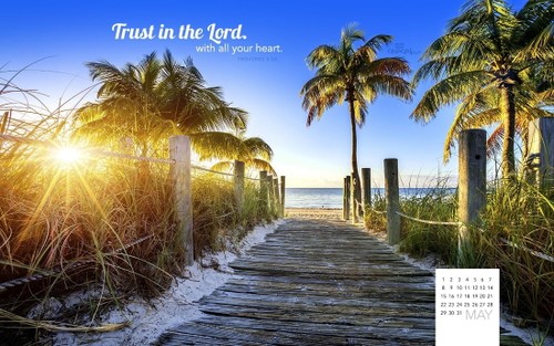May 2016 - Trust in the Lord