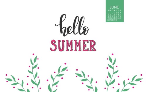 June 2016 - Hello Summer