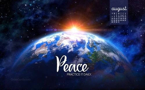 August 2016 - Peace