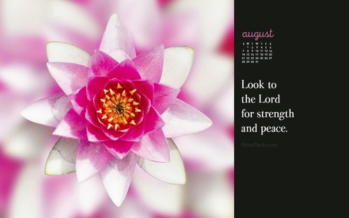 August 2016 - Trust in the Lord