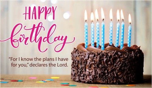 Jeremiah 29:11 - Happy Birthday