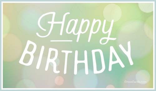Happy Birthday 
