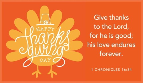 Happy Thanksgiving - Give Thanks - Turkey