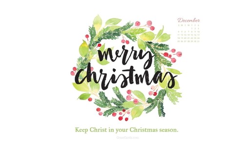 December 2016 - Keep Christ in Christmas