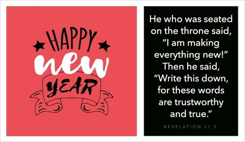 Happy New Year - Revelation 21:5