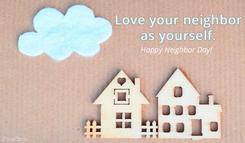 Happy Neighbor Day! (3/26)