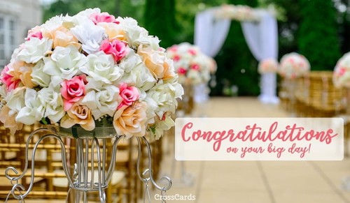 Congratulations on Your Big Day!