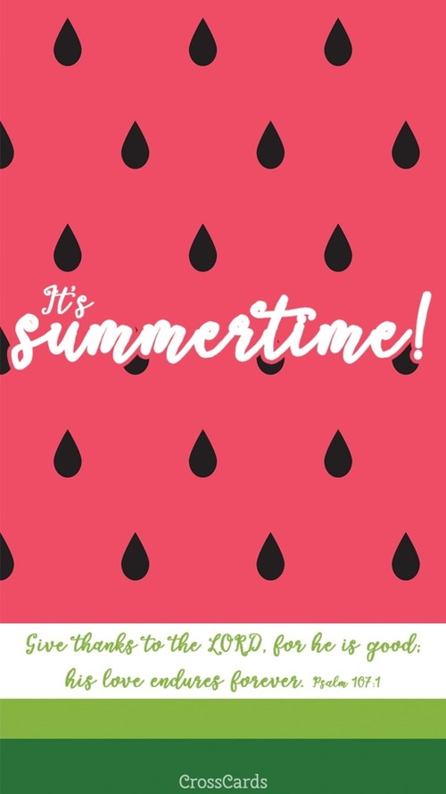 It's Summertime!
