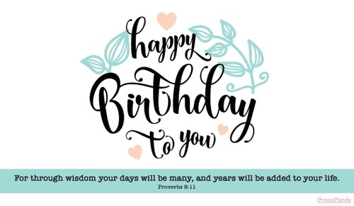 Happy Birthday To You