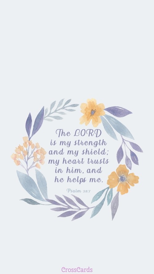 Psalm 28:7