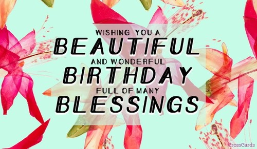 Beautiful Birthday Blessings