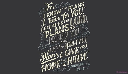 Jeremiah 29:11