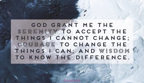 Serenity Prayer