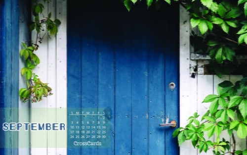 September 2017 - Blue Door