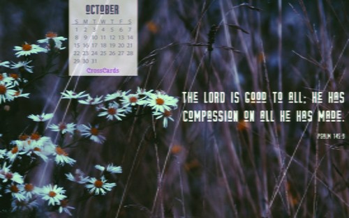 October 2017 - Psalm 145:9