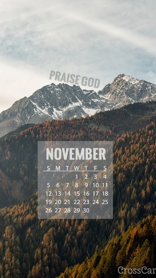 November 2017 - Praise God