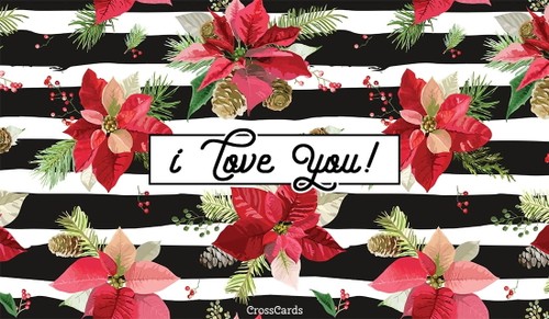 I Love You (Happy Poinsettia Day! 12/12)