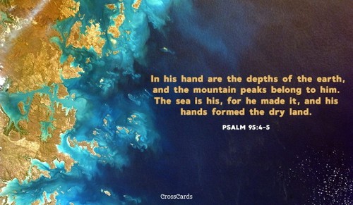 Psalm 95:4-5