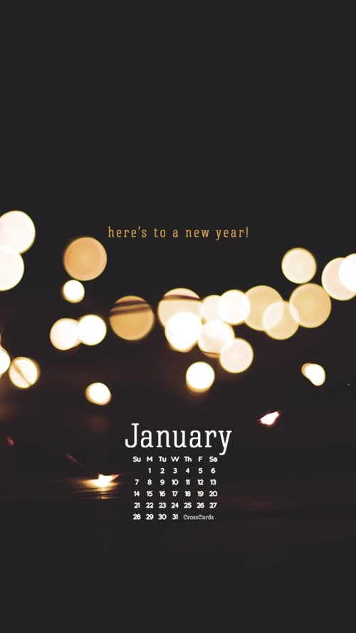 January 2018 - Here's to a New Year