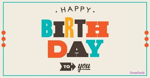 Happy Birthday to You