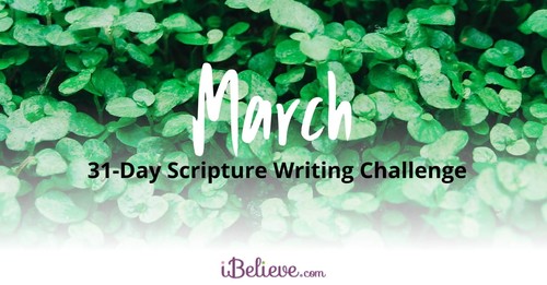 March Scripture Writing Guide (2018)