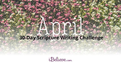 April Scripture Writing Guide (2018)