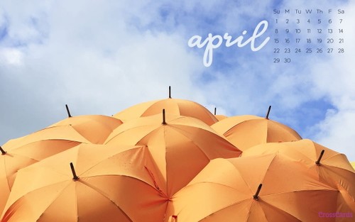 April 2018 - Umbrellas