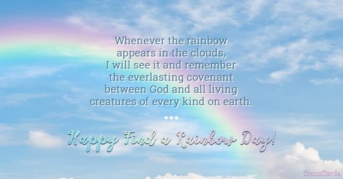 Find a Rainbow Day! (4/3)