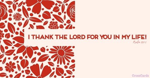 Thank the Lord