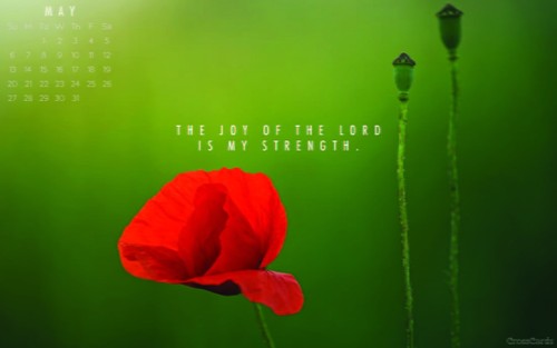 May 2018 - Joy of the Lord