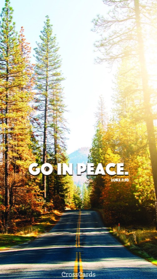 Go in Peace