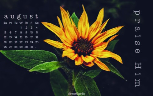 August 2018 - Praise Him