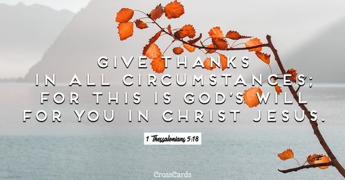 1 Thessalonians 5:18