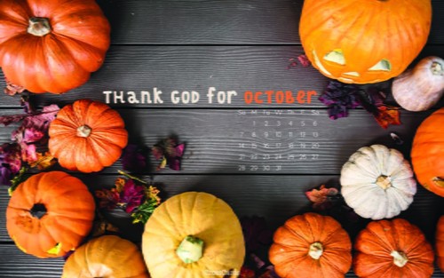 October 2018 - Thank God