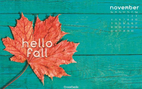 November 2018 - Hello Fall