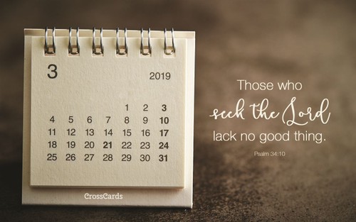 March 2019 - Seek the Lord