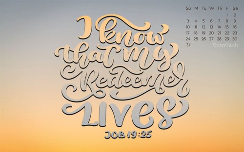 March 2019 - Job 19:25