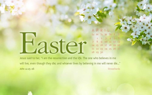 April 2019 - John 11:25-26